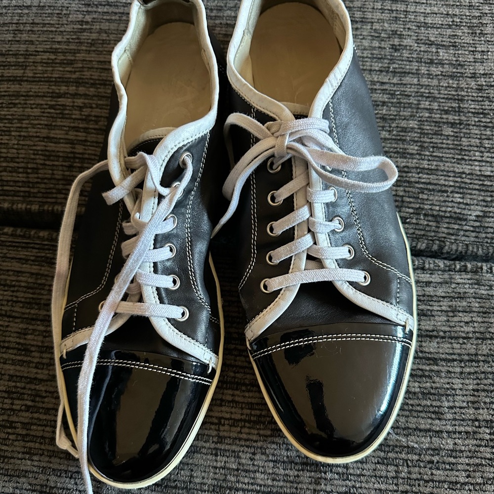 Two tone sneakers
